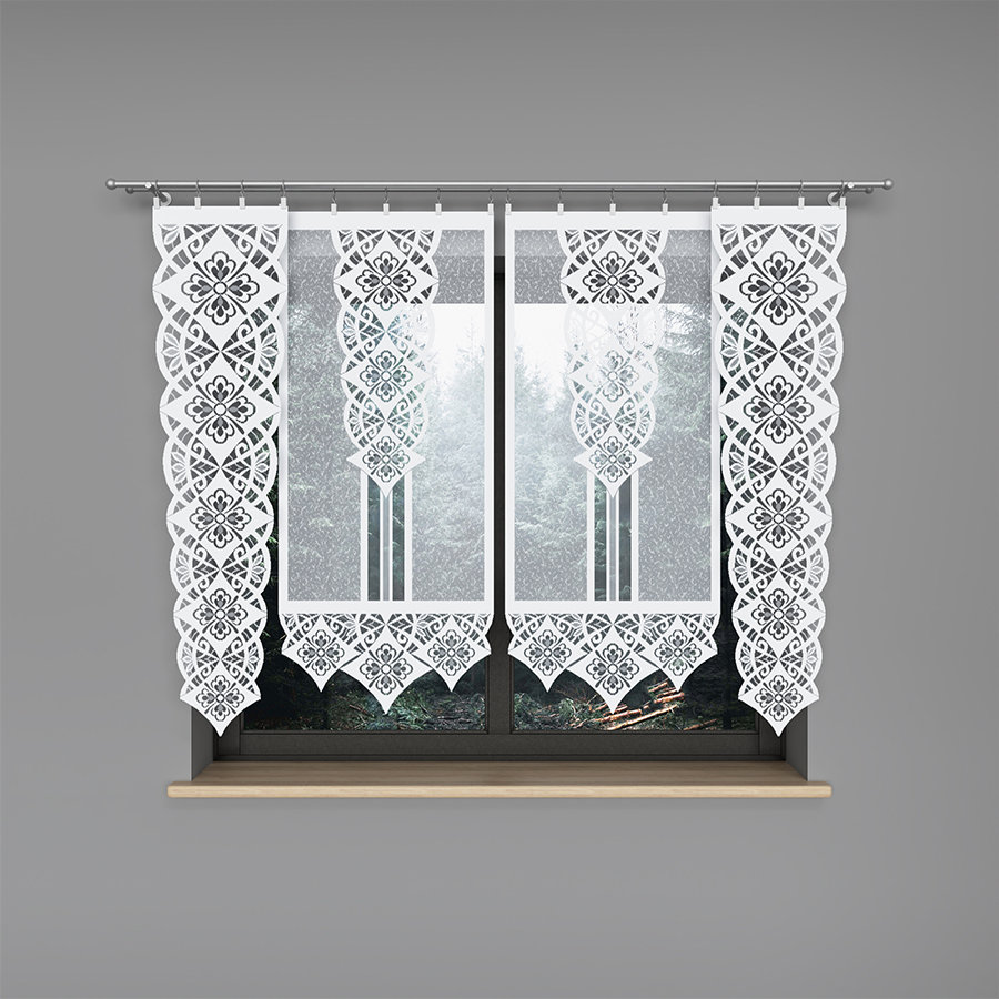 Markizeta Krawat żakardowy KLAUDIA 145x37cm 001332/000/001/145037/1 001332/000/001/145037/1
