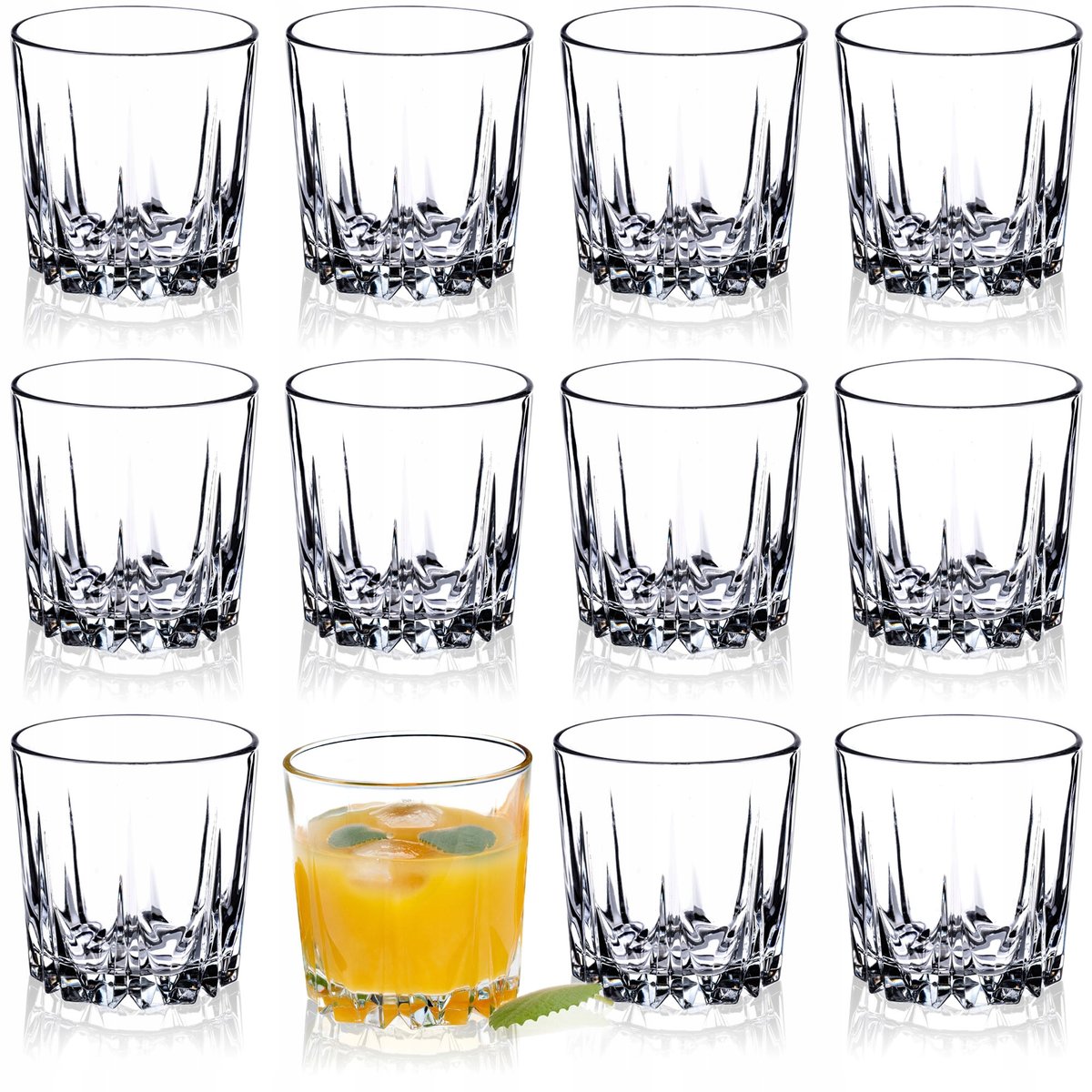 Kadax Szklanka Niska Karat 300Ml Pakiet 12Szt K436