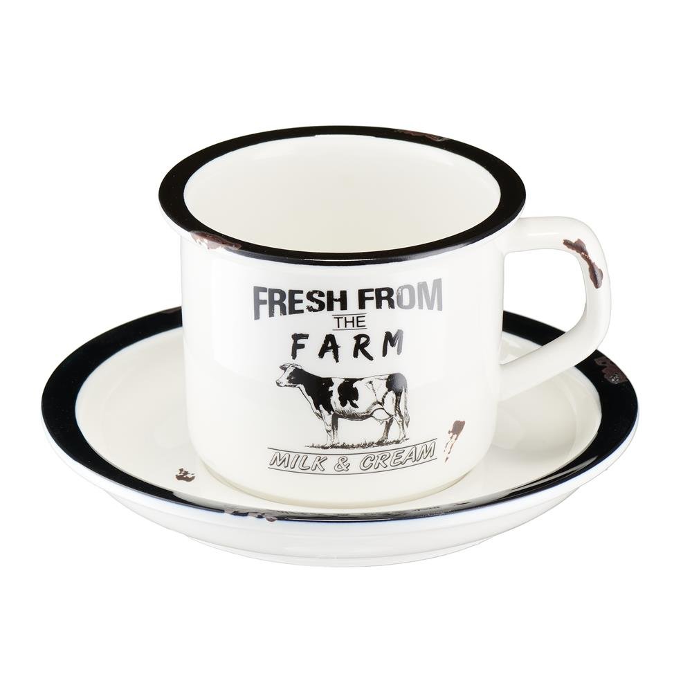 Filiżanka Porcelanowa 250 Ml Mucca Villa Italia