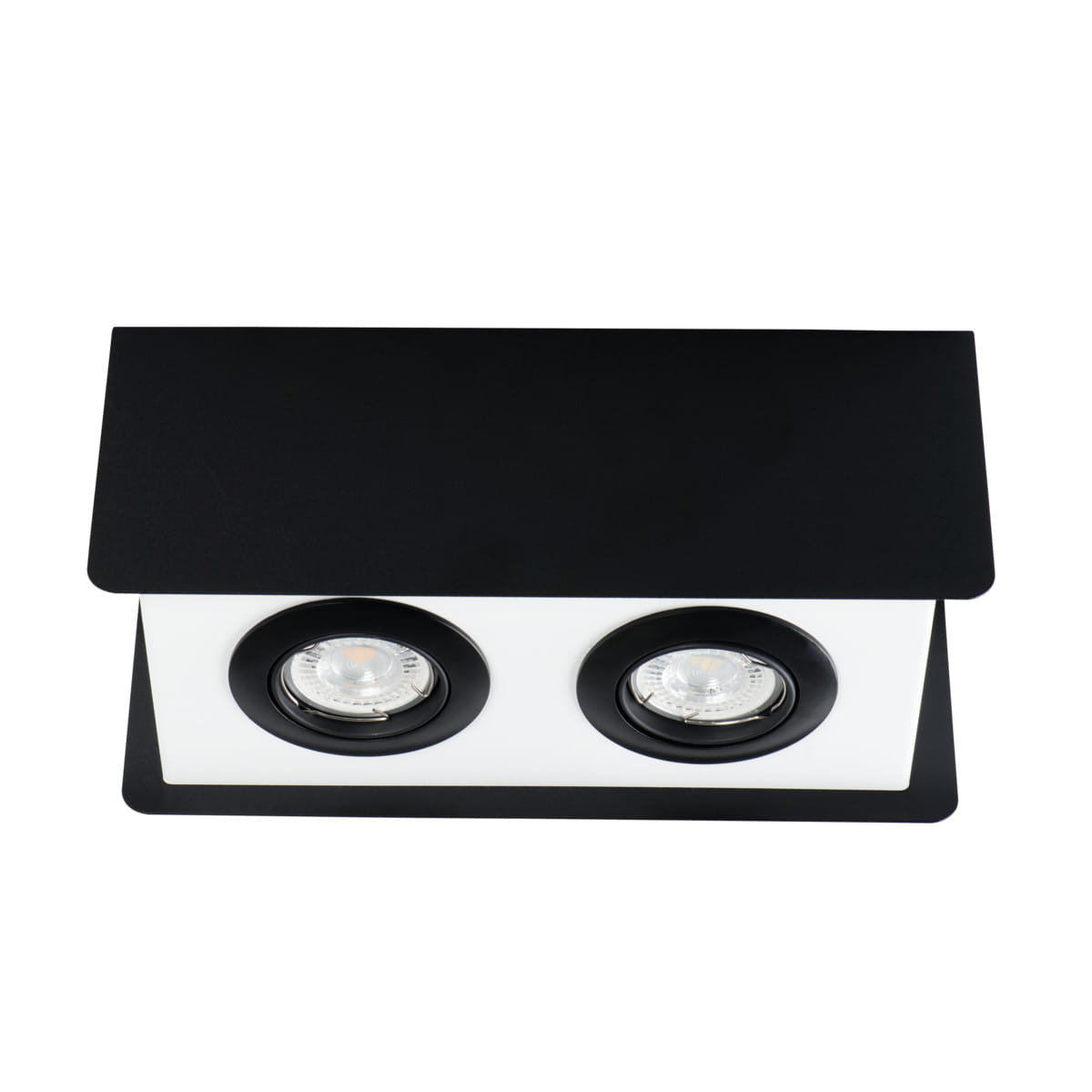 Kanlux Lampa sufitowa TORIM GU10 2x50W IP20 czarny 28463