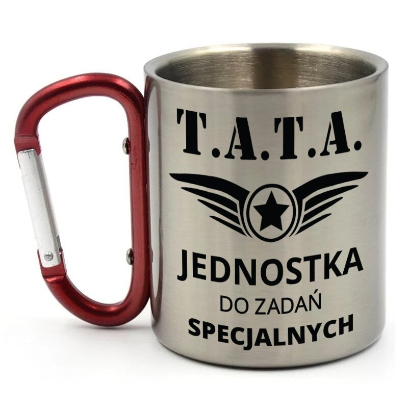 Kubek Z Karabińczykiem Tata Jednostka Do Zadań Specjalnych. Prezent Na Dzień Ojca, 300Ml
