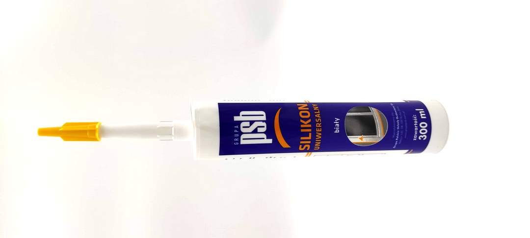 Polskie Sk$264ady Budowlane Psb Silikon Uniwersalny Bia$265y 300 Ml