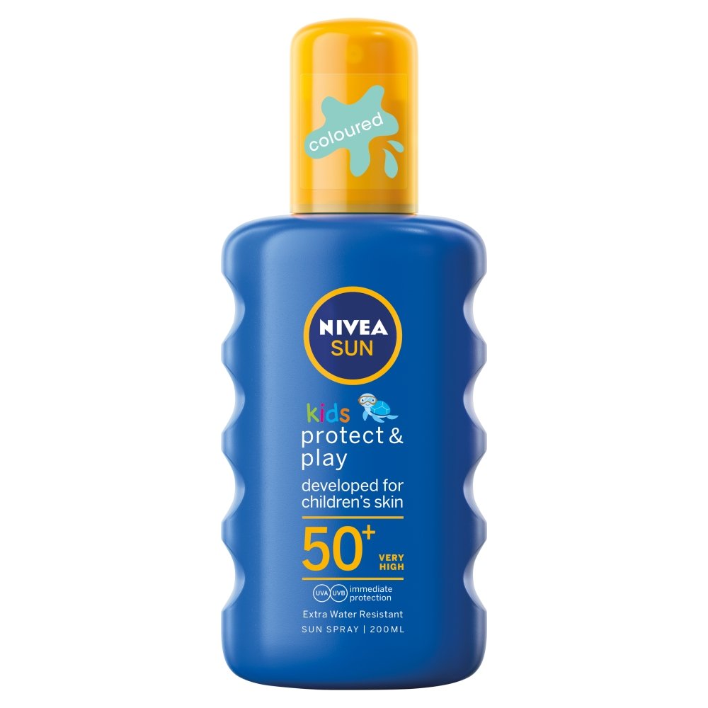 Nivea Sun Kids Coloured Sun Spray SPF50+ 200ml U Opalanie 73110