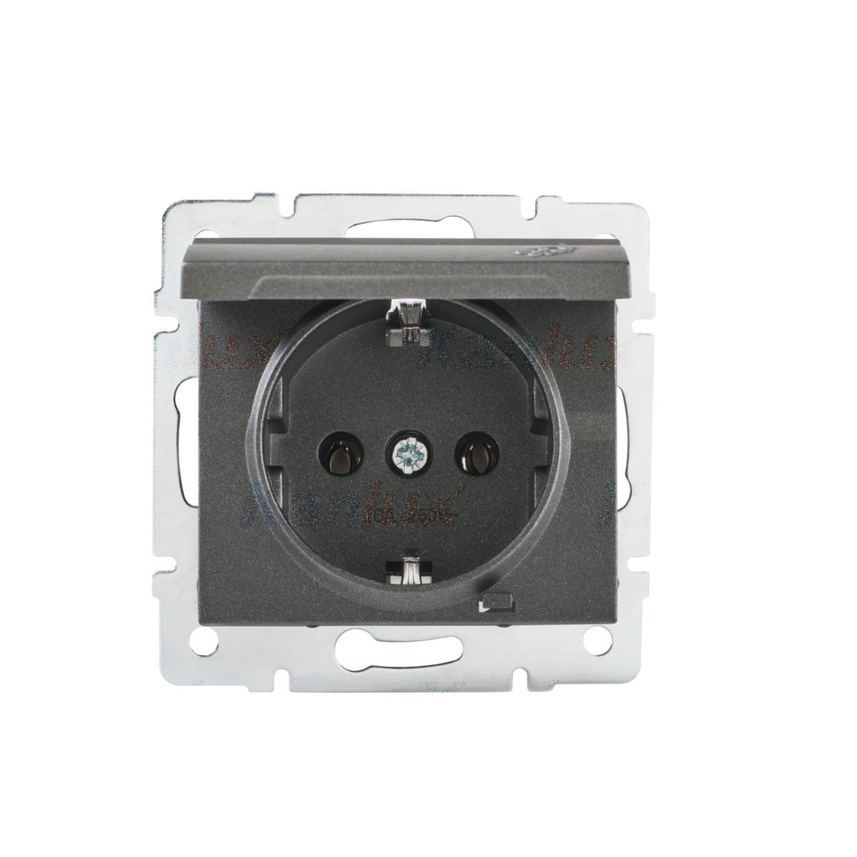 Kanlux Gniazdo z uziemieniem, IP-44, Schuko LOGI 02-1230-141 gr 25264