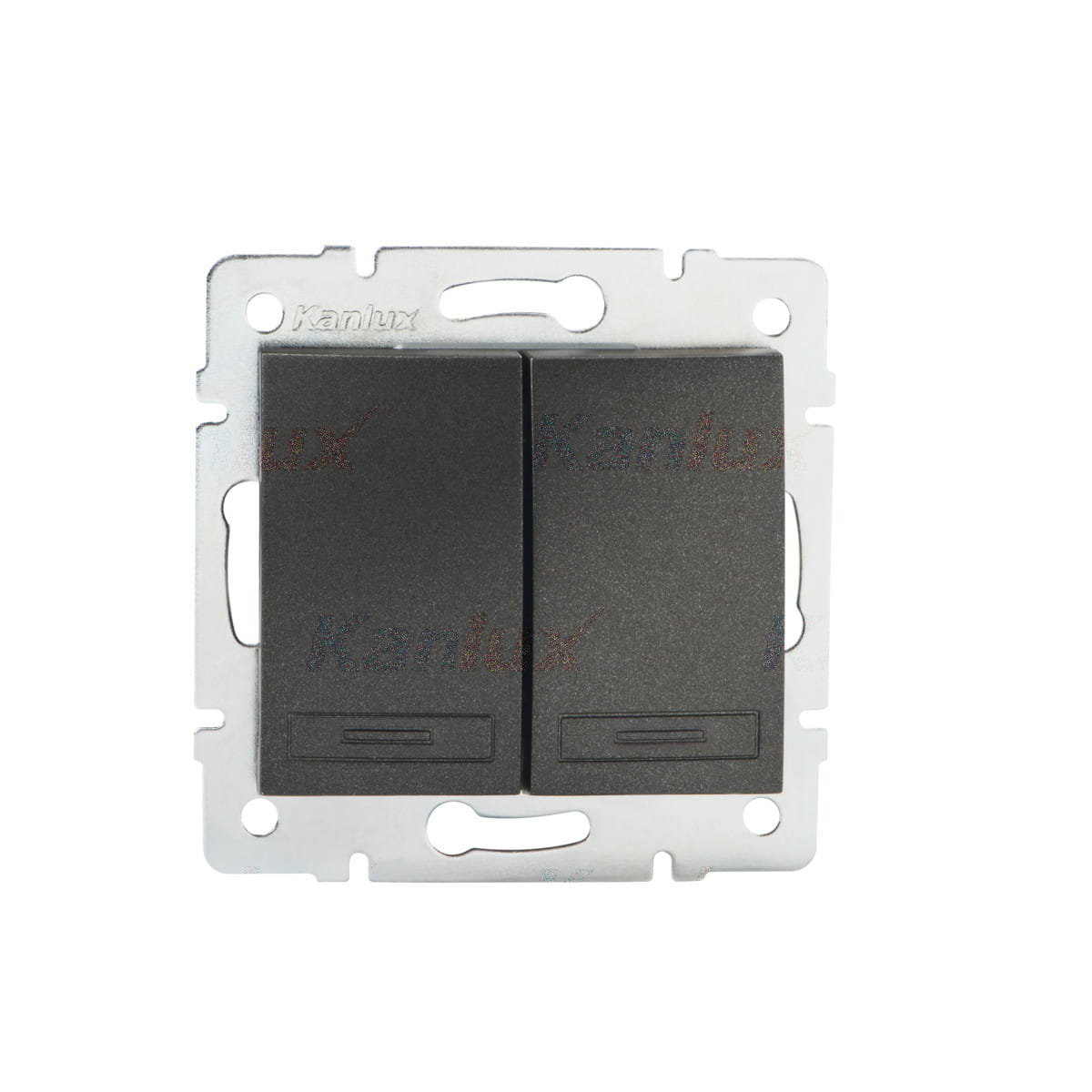 Kanlux Łącznik dwugrupowy świecznikowy DOMO 01-1010-241 gr 24889