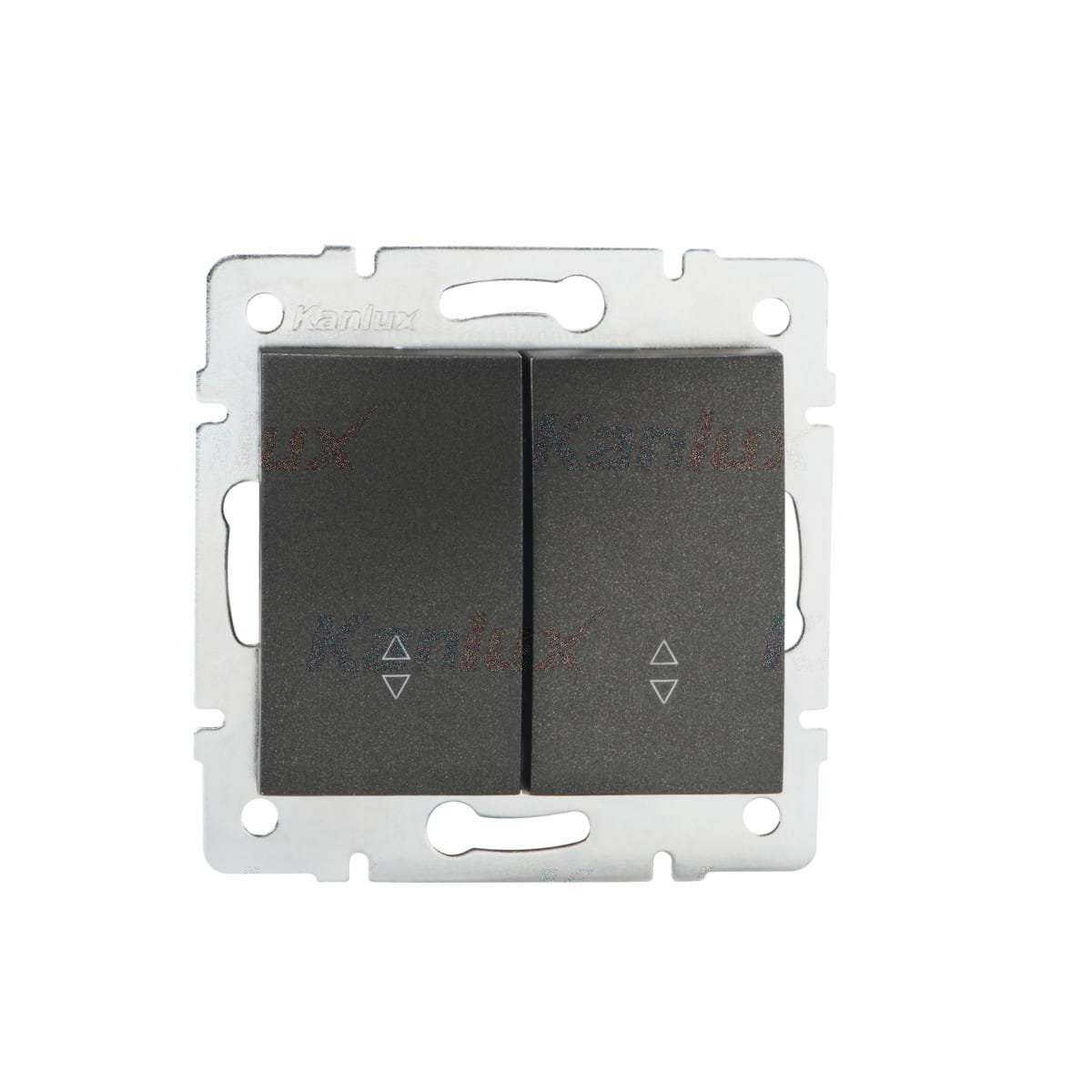 Kanlux Łącznik podwójny, schodowy LOGI 02-1060-141 gr 25251