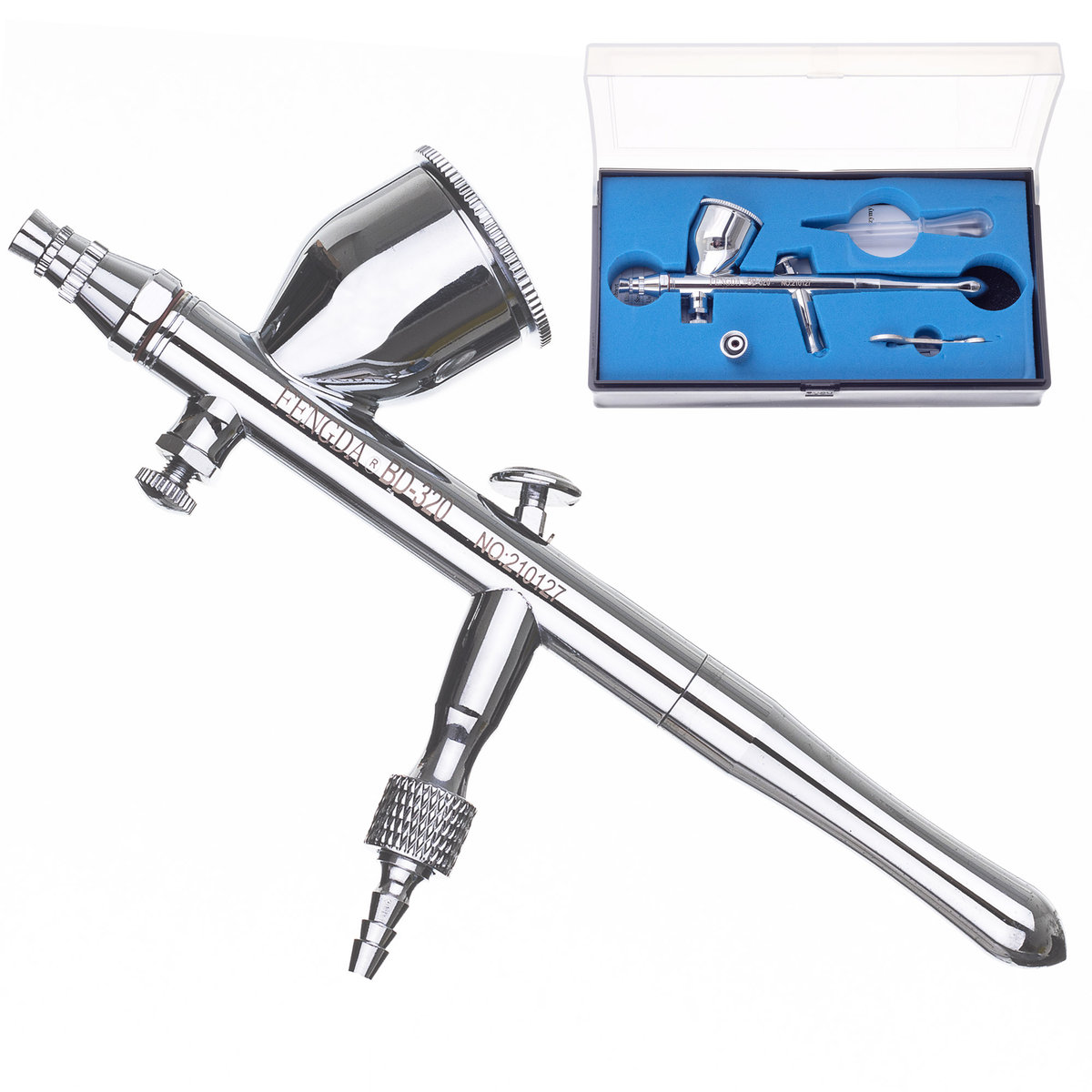 Aerograf Profesjonalny 0,3Mm Oryginał Fengda Bd-320