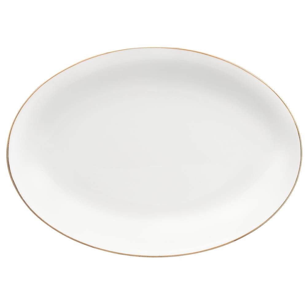 Półmisek Owalny 30 Cm Boston Gold Villa Italia