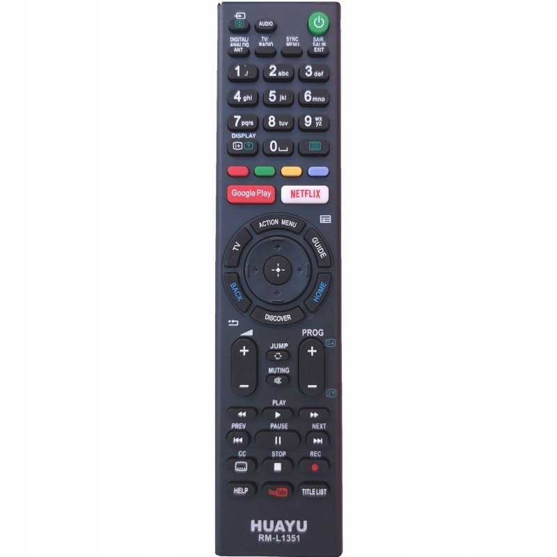 Pilot Huayu Rm-L1351 Do Tv Sony Led Tv Uhd 4K