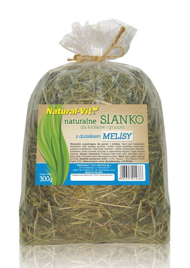 Certech Natural-Vit Sianko z Melisą 300 g