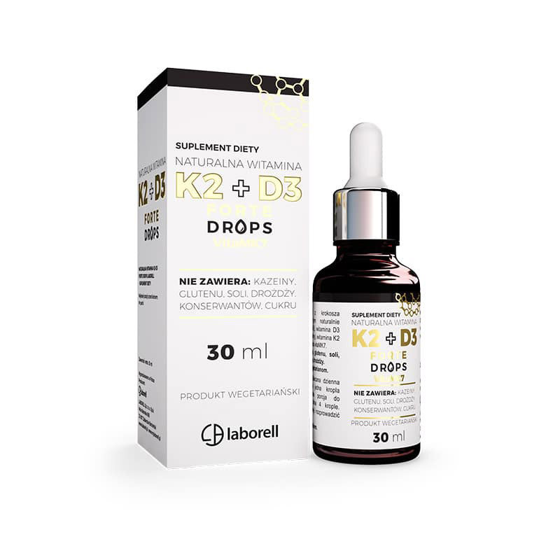 LABORELL Naturalna Witamina K2+D3 Forte Drops 30ml