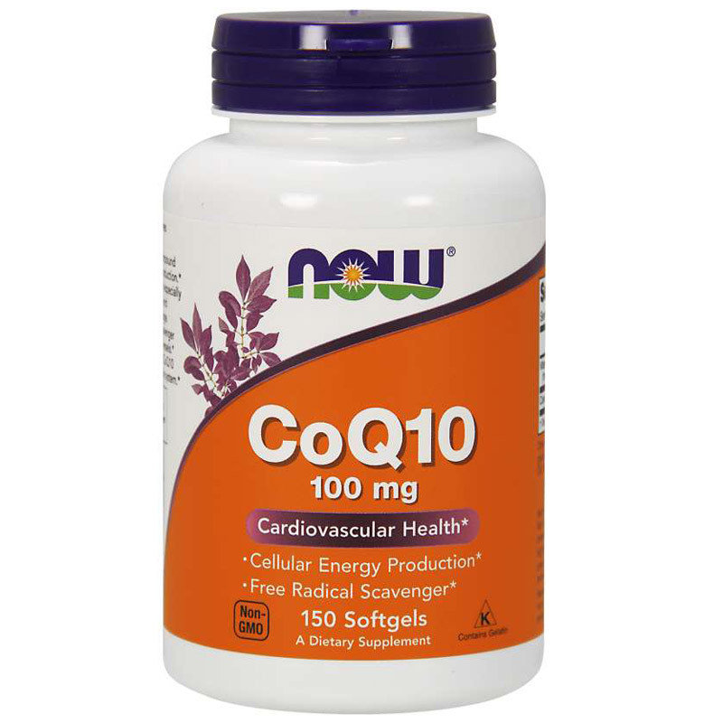 Koenzym (CoQ10) 100 mg/150 softgels (Now Foods)