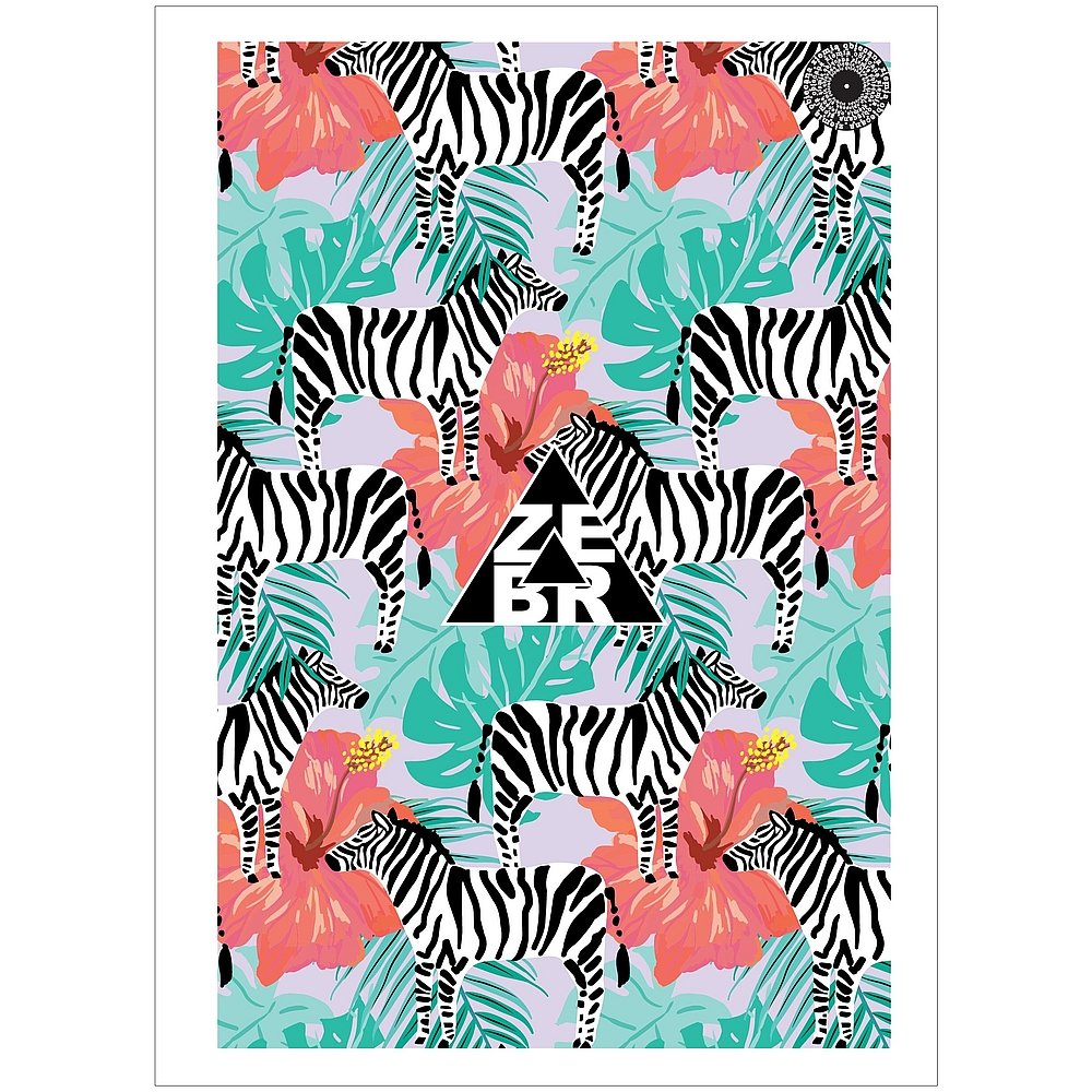 Zebras Zeszyt 660 Kartek A5 W Kratkę Soft Touch