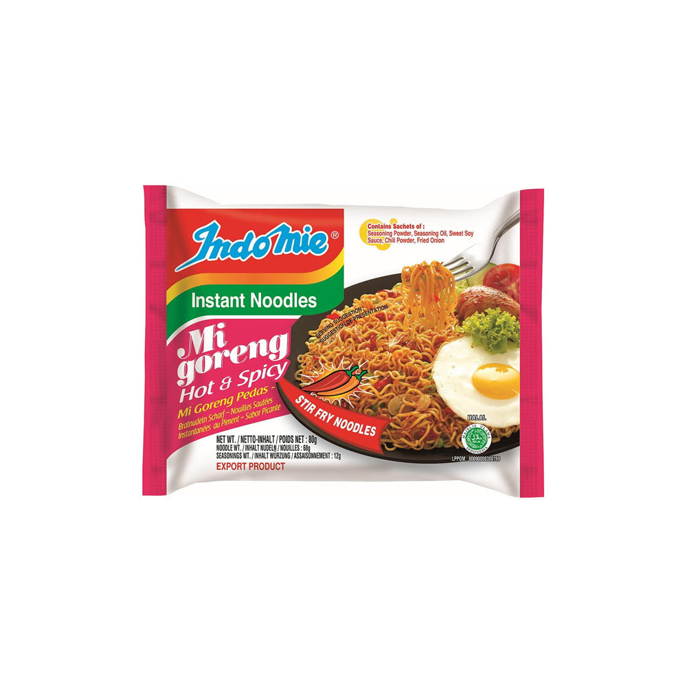 Makaron Instant Mi Goreng Super Pikantny Hot & Spicy 