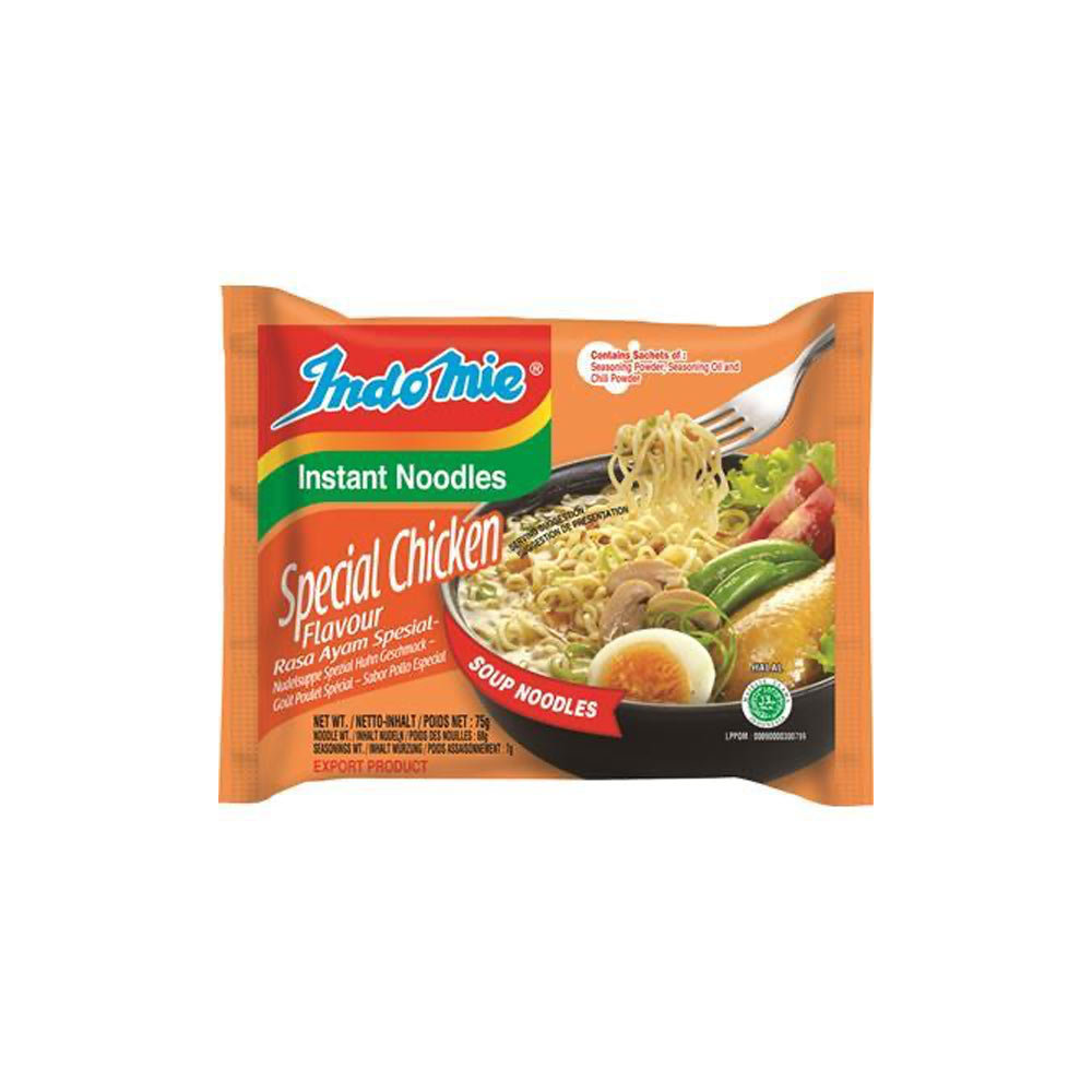 Makaron Instant Zupka Błyskawiczna O Smaku Kurczaka Rasa Ayam 