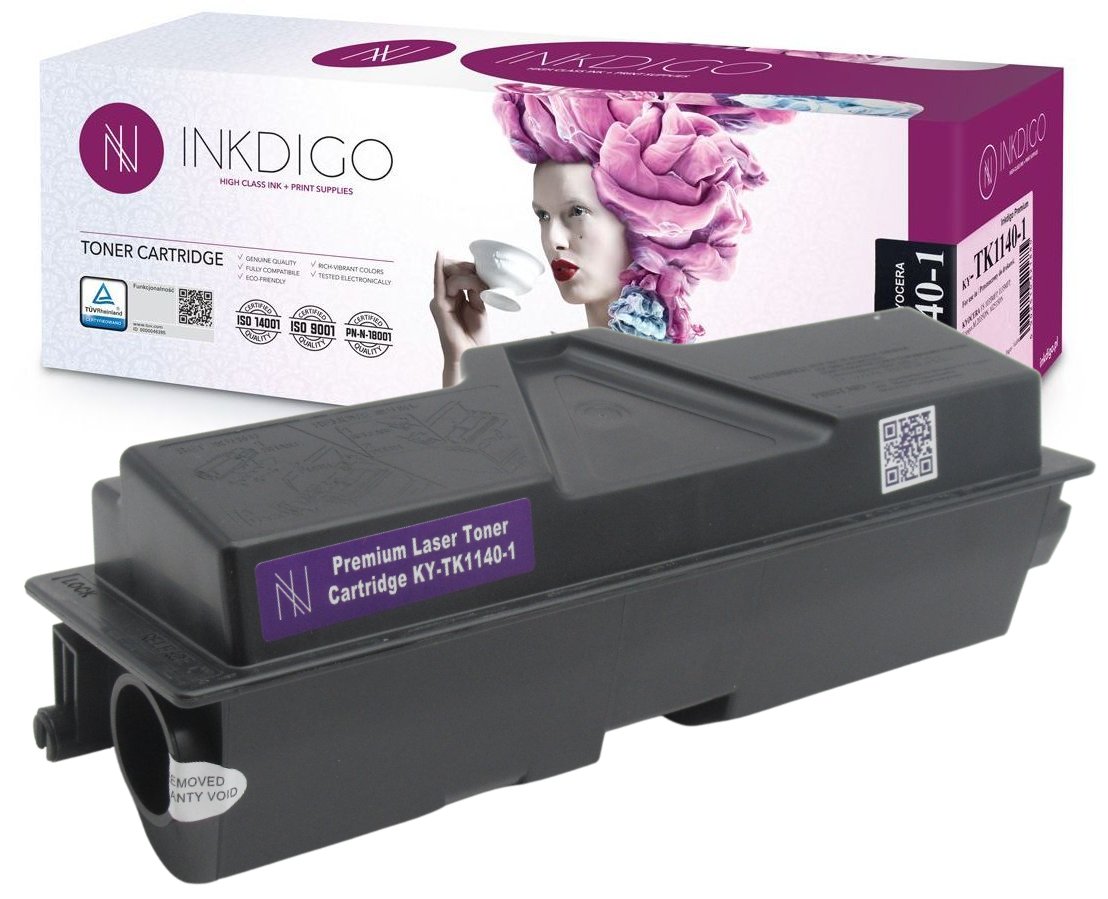 INKDIGO TK-1140 zgodny Toner do Kyocera Ecosys M2035 M2535 FS-1035 MFP FS-1135 MFP