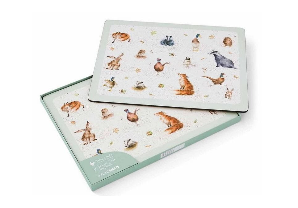 Pimpernel, Duże Podkładki Korkowe 4X - Wrendale