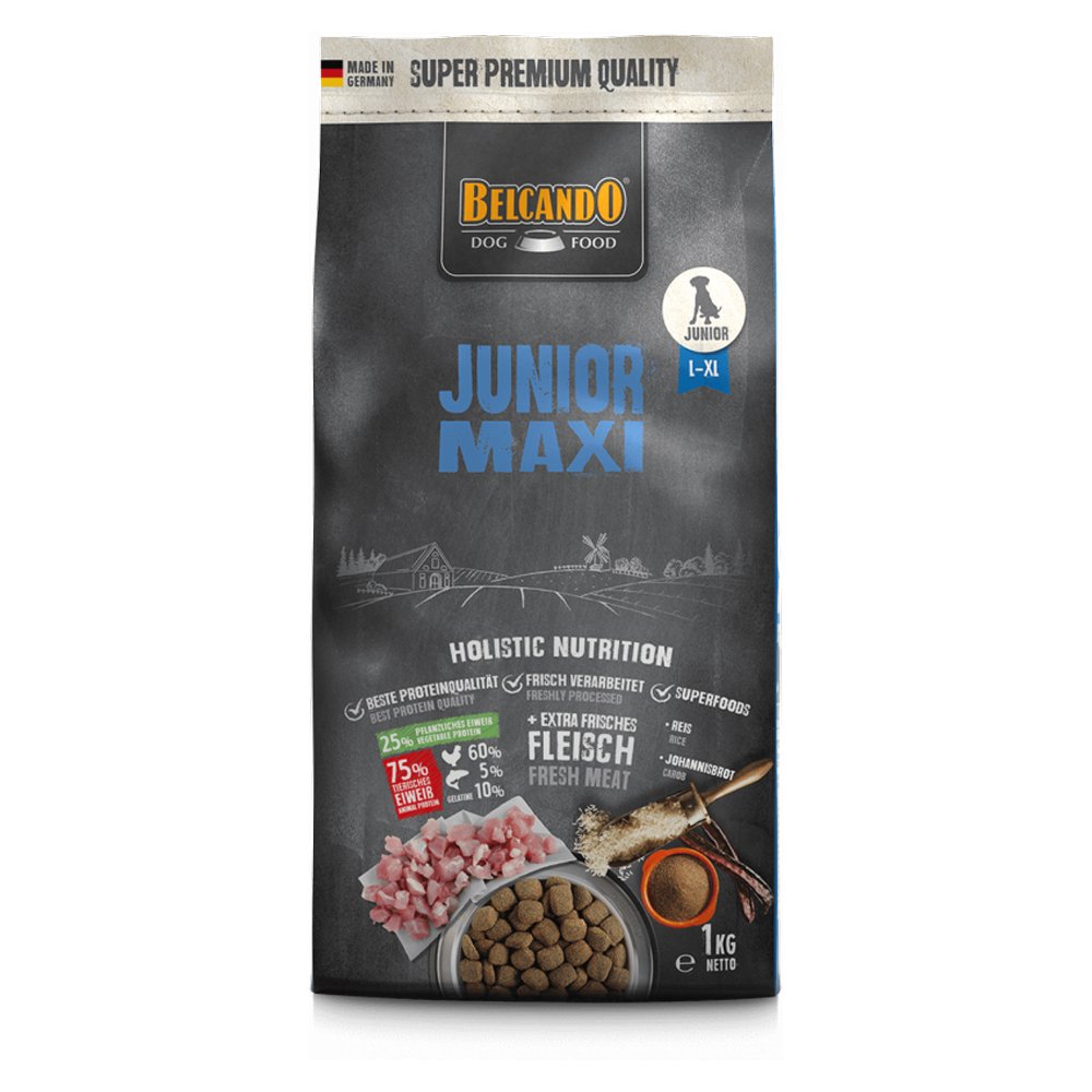 Belcando Junior Maxi Sucha Karma Dla Młodych Psów Większych Ras 1Kg