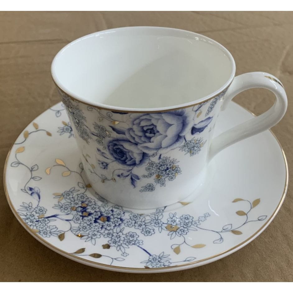 P4Y, Filiżanka 230 Ml + Spodek - Kwiaty