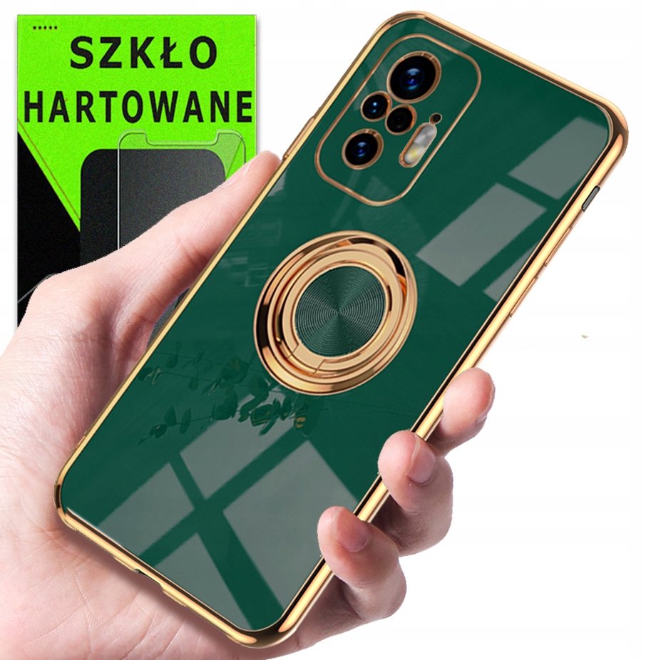 Etui OXYGEN CHIC do Redmi NOTE 10 PRO + szkło 9H