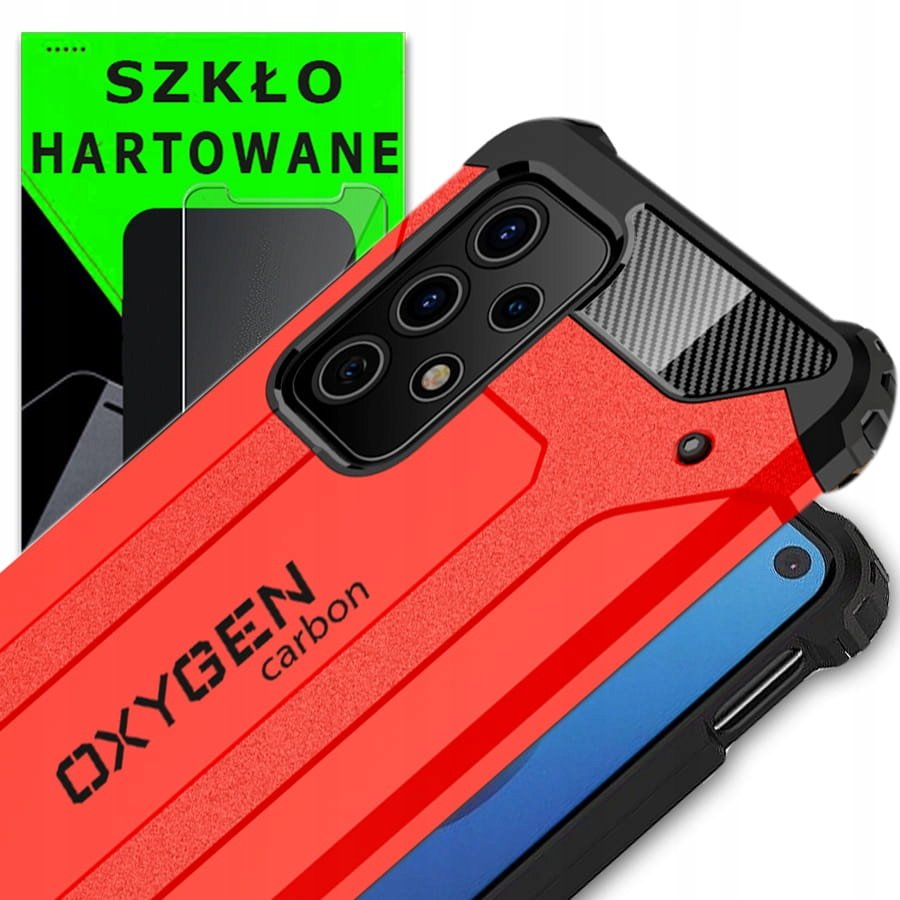 Etui OXYGEN CR do Samsung Galaxy A52s + szkło 9H