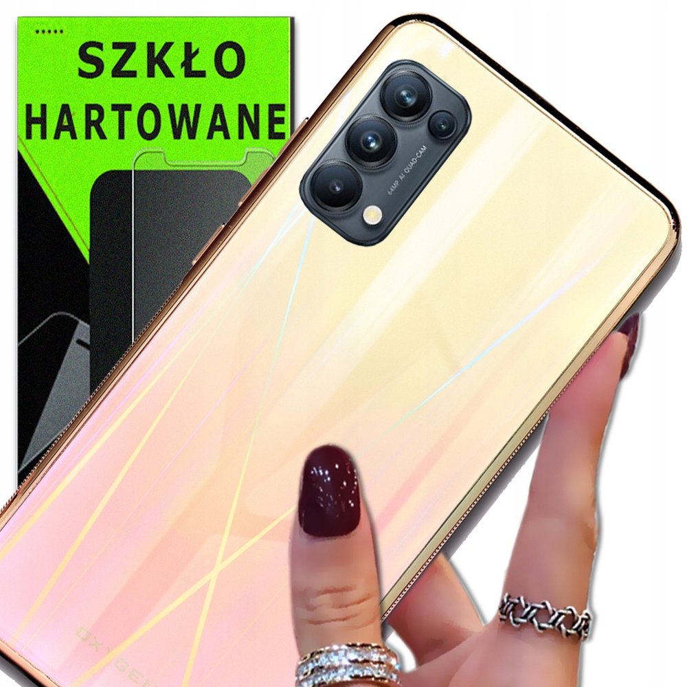 Etui OXYGEN GLASO do Oppo RENO 5 + szkło 9H