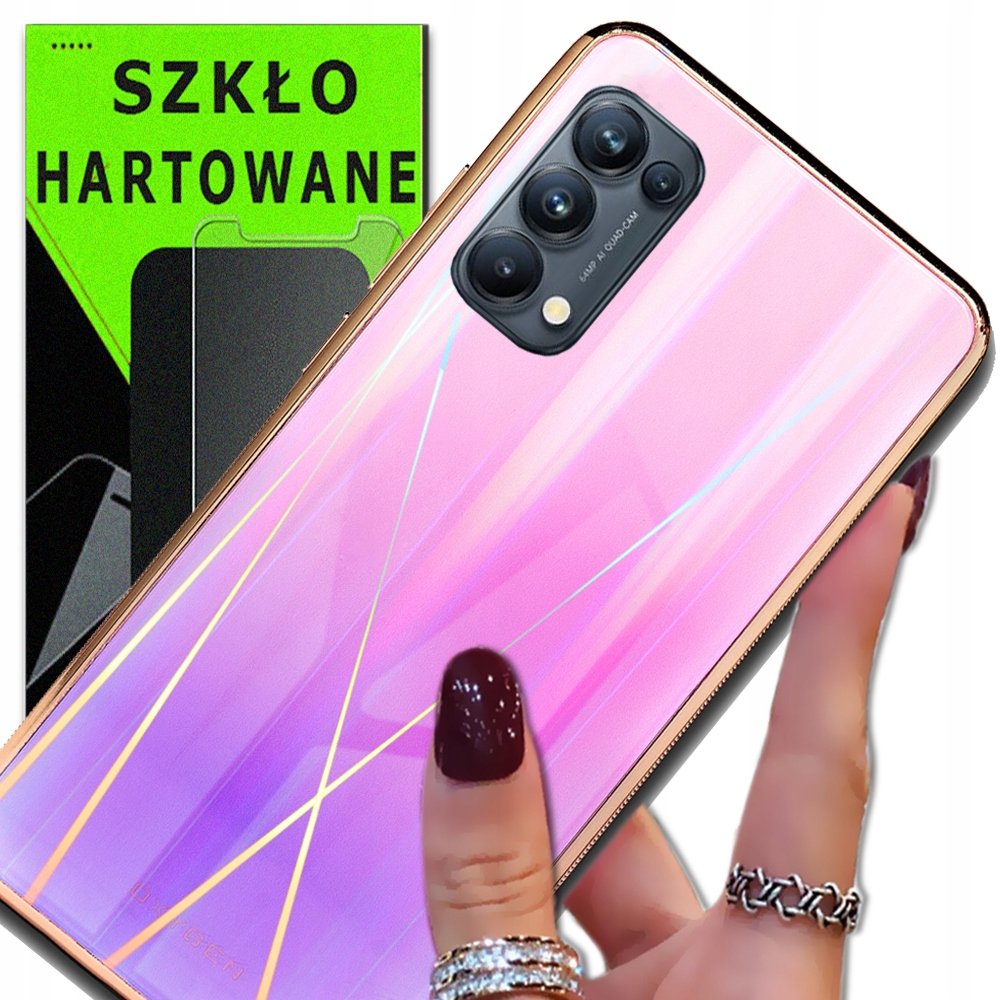 Etui OXYGEN GLASO do Oppo RENO 5 + szkło 9H