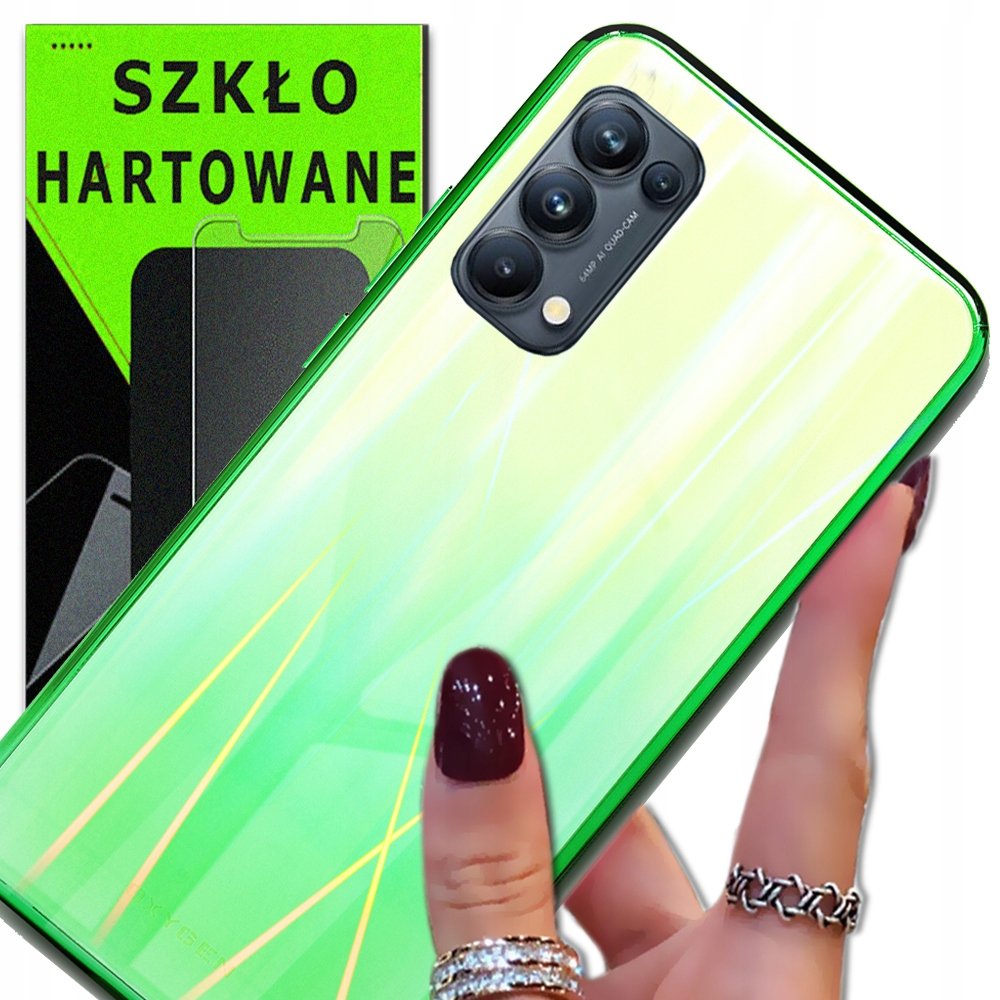 Etui OXYGEN GLASO do Oppo RENO 5 + szkło 9H