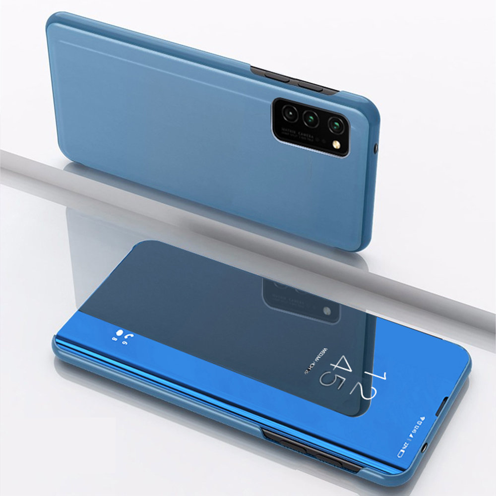 TelForceOne Etui Smart Clear View do Samsung Galaxy S9 Plus G965 niebieski