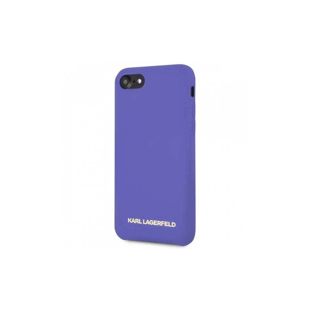 Karl Lagerfeld KLHCI61SLVOG iPhone Xr hardcase fioletowy/violet Silicone