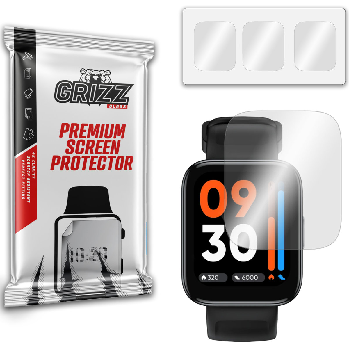 GrizzGlass HydroFilm folia hydrożelowa do Realme Watch 3