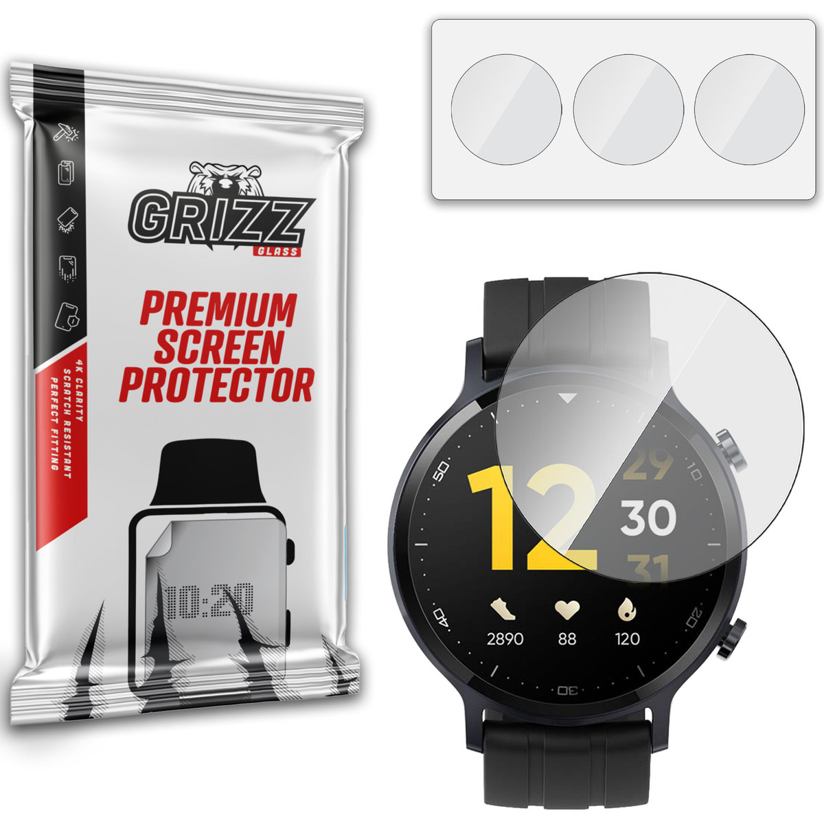 GrizzGlass HydroFilm folia hydrożelowa do Realme Watch S