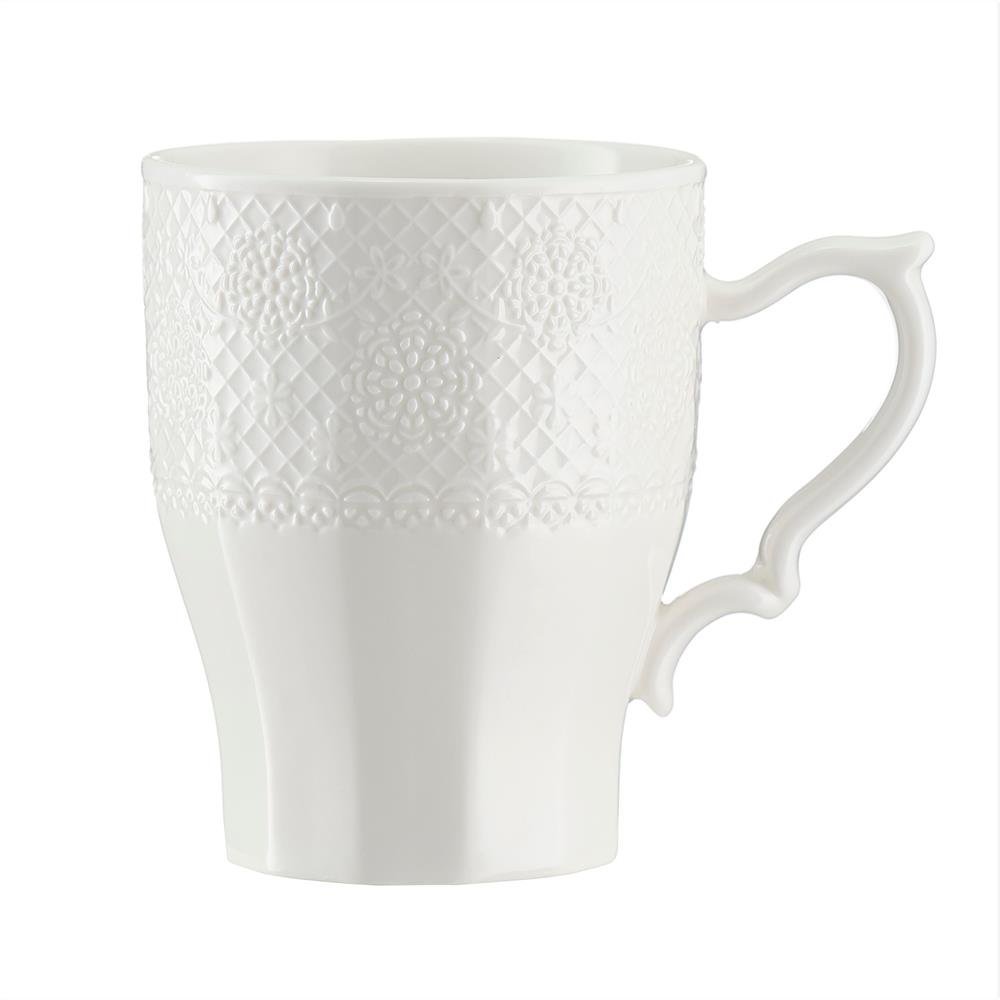 Kubek Porcelanowy 300 Ml Renzo Biały Villa Italia