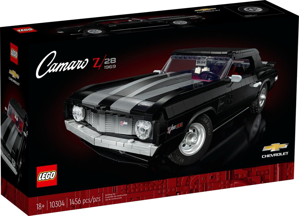 Lego Icons Chevrolet Camaro Z28 10304