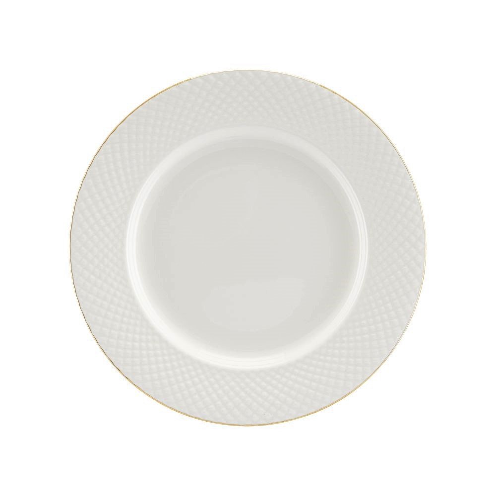 Villa Italia Talerz deserowy porcelanowy Bari Gold