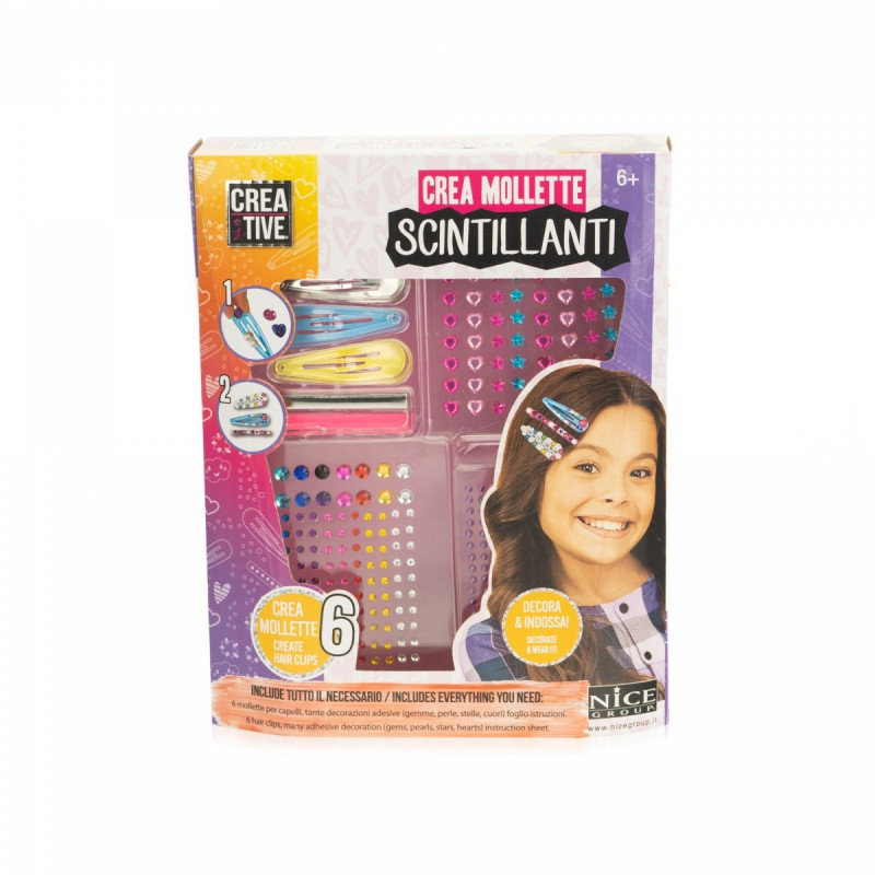 Zestaw kreatywny - Ozdoby do włosów Nice