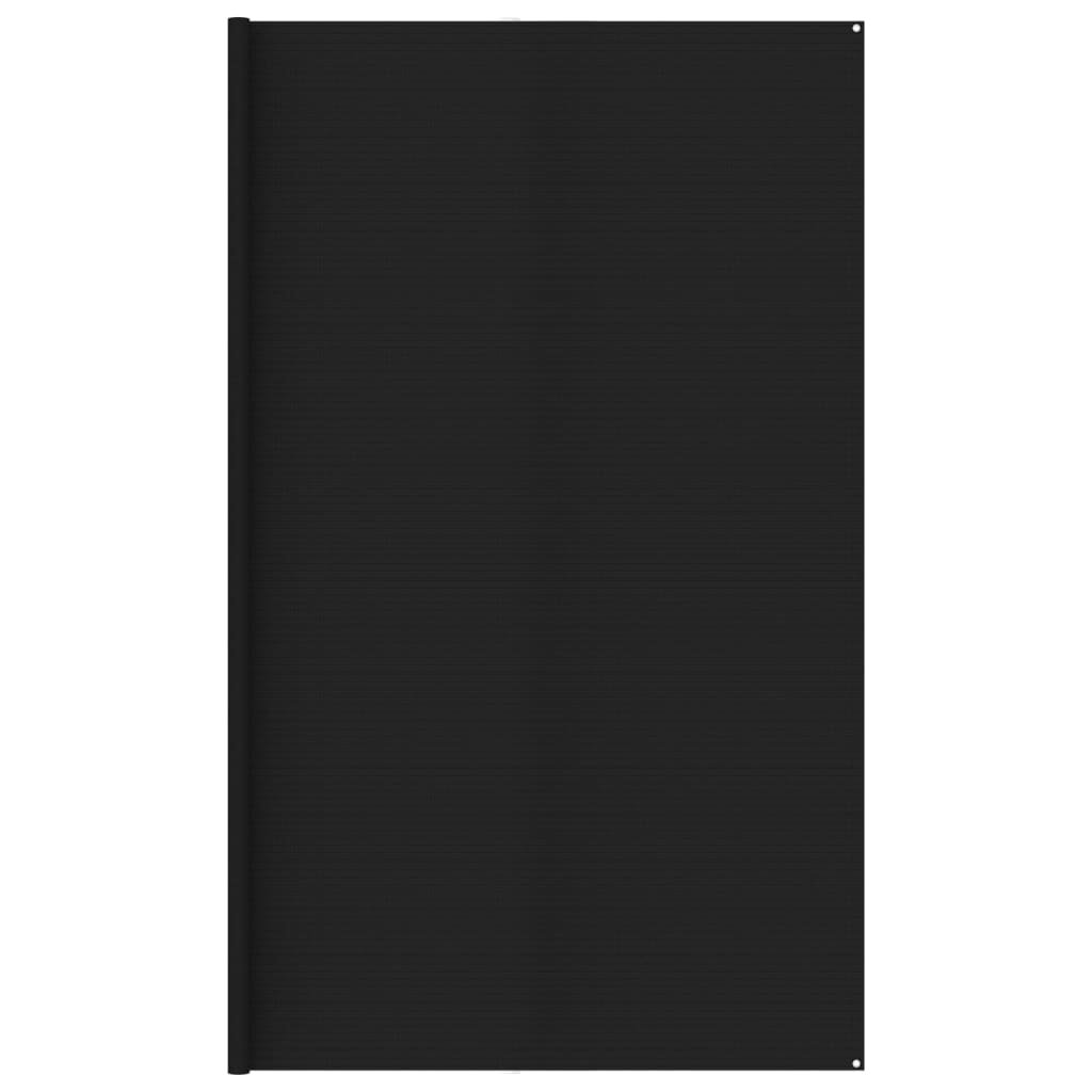 Wykładzina Do Namiotu, 400X700 Cm, Czarna, Hdpe