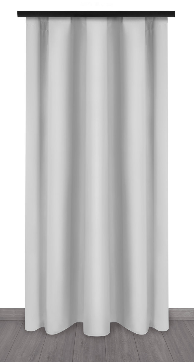 Zasłona Elegancka Biel Przelotka 140X250Cm