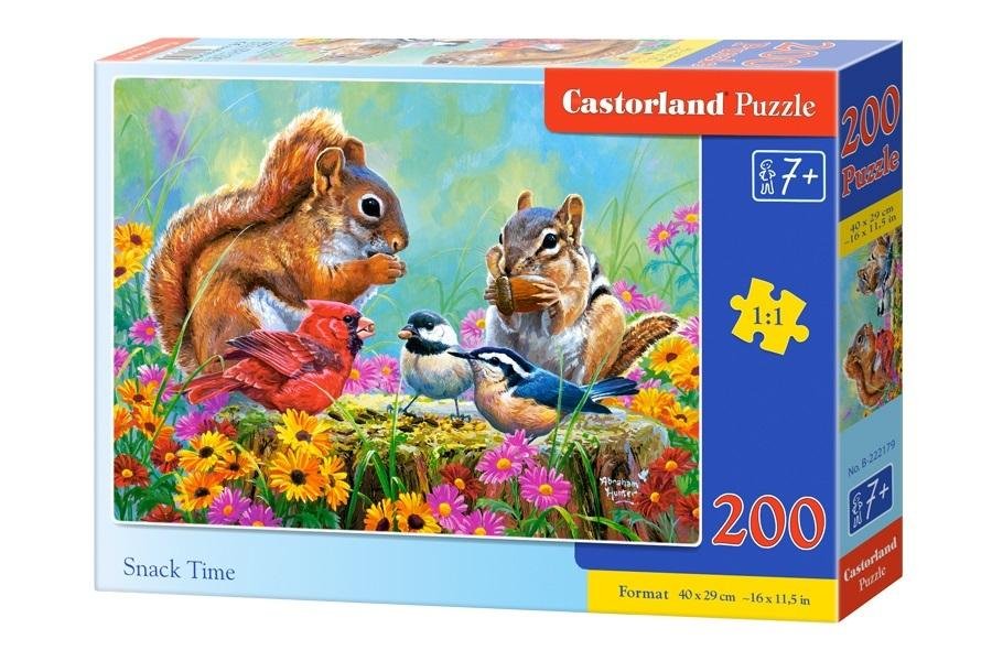 Puzzle Czas przekąsek 200 elementów