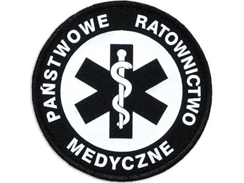 Emblemat Odblaskowy Państwowe Ratownictwo Medyczne 20 Cm