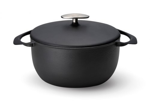Garnek żeliwny UNILLOY Kurogane 20 cm [UC200BK]