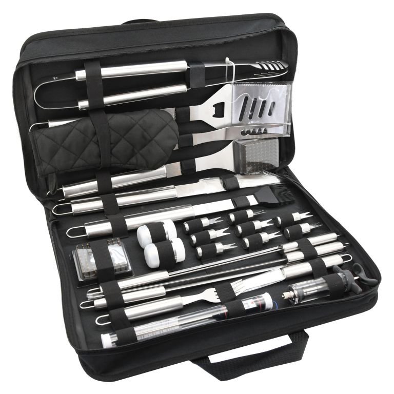 Compass Zestaw narzędzi grill 3 ks
