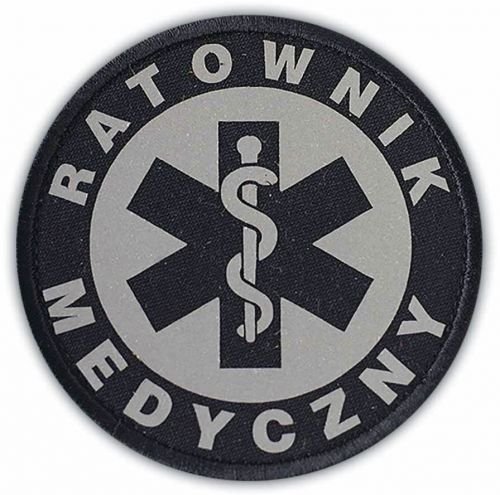 Emblemat Odblaskowy Ratownik Medyczny 20 Cm