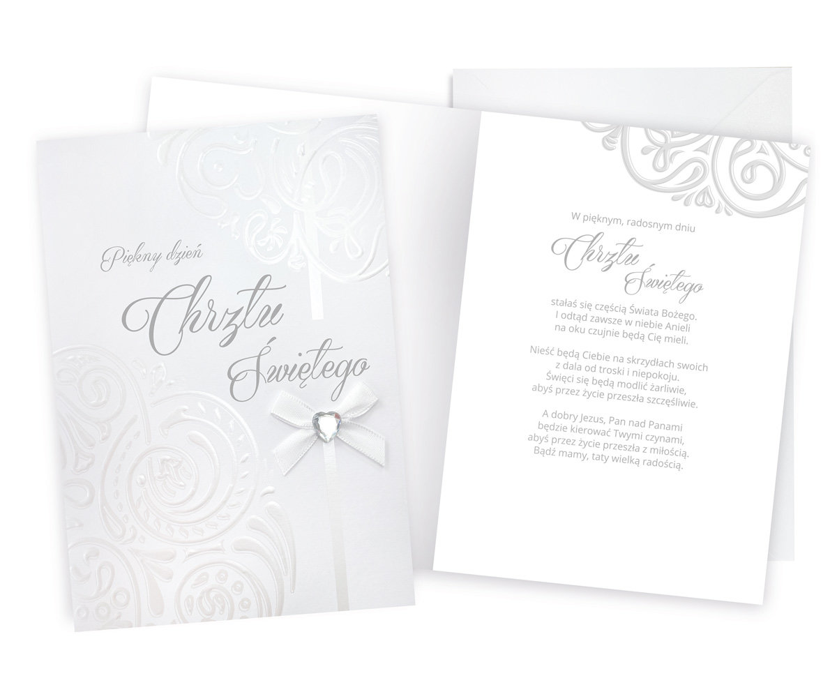 Karnet Chrzest - Kukartka