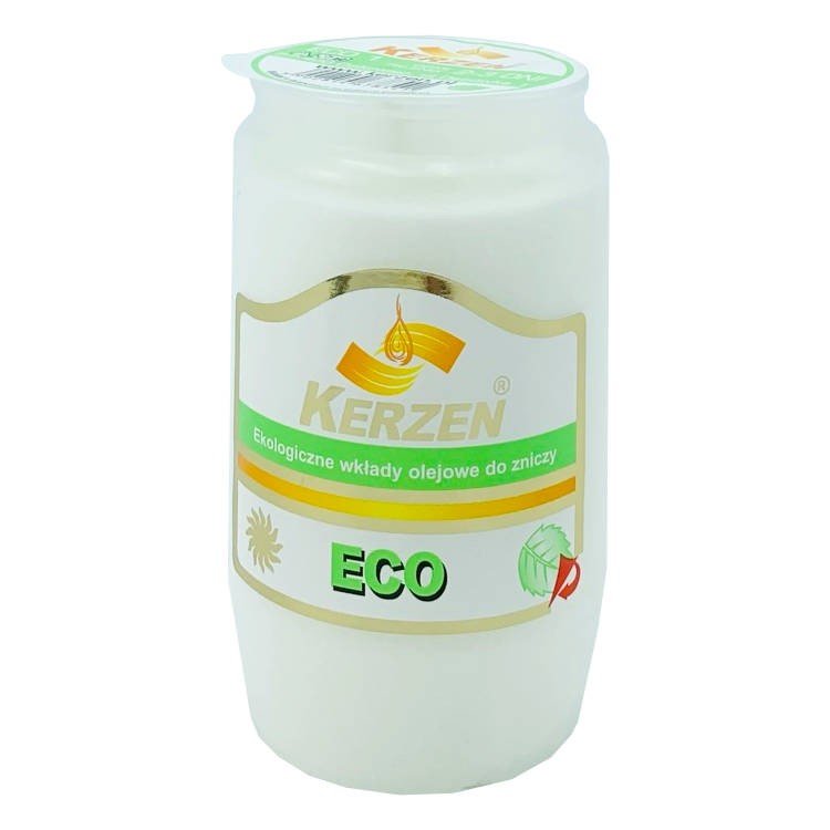 Wkład Do Zniczy Olejowy Kerzen Eco 1 60H 2,5 Dnia 1 Sztuka