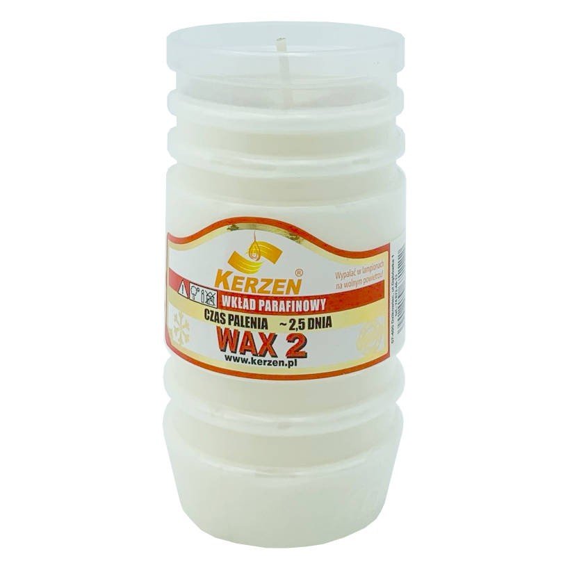 Wkład Do Zniczy Parafinowy Kerzen Wax 2 60H 2,5 Dnia 1 Sztuka