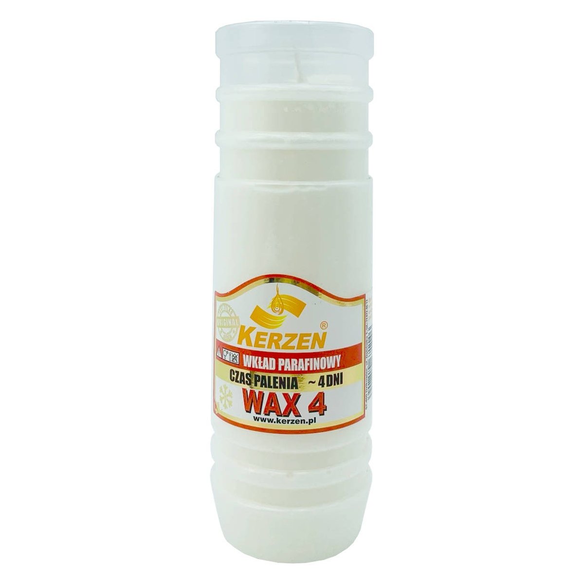 Wkład Do Zniczy Parafinowy Kerzen Wax 4 96H 4 Dni 1 Sztuka