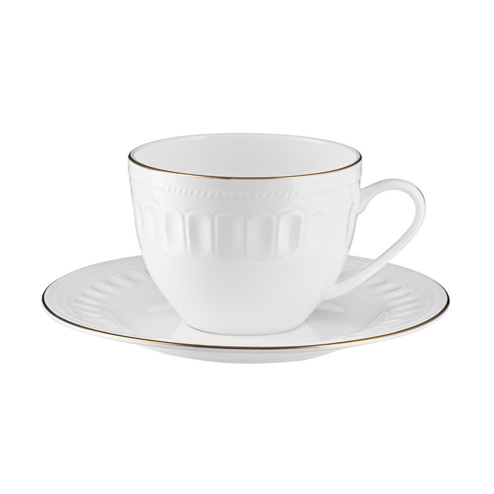 Filiżanka Porcelanowa 250 Ml Mesyna Gold Villa Italia