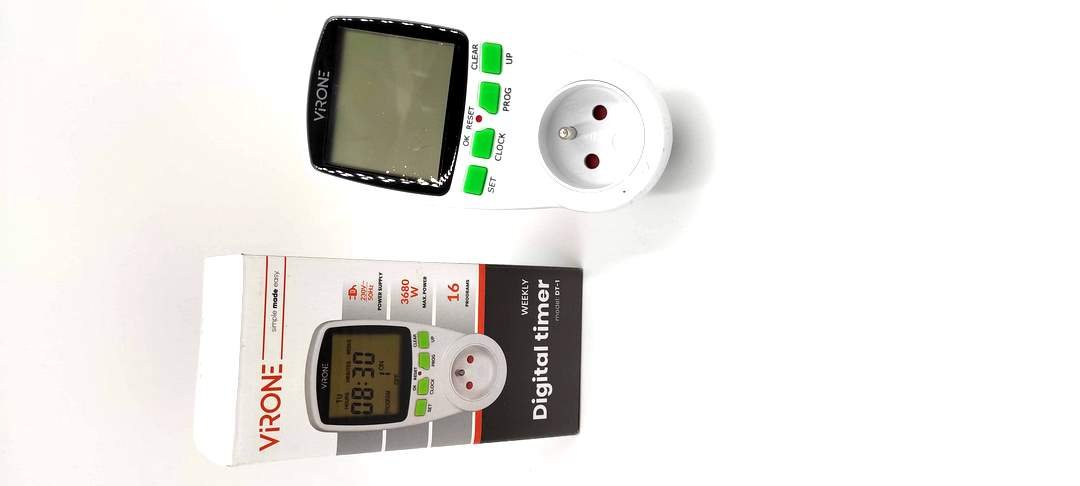 Elektroniczny programator czasowy z wyświetlaczem LCD DT-1