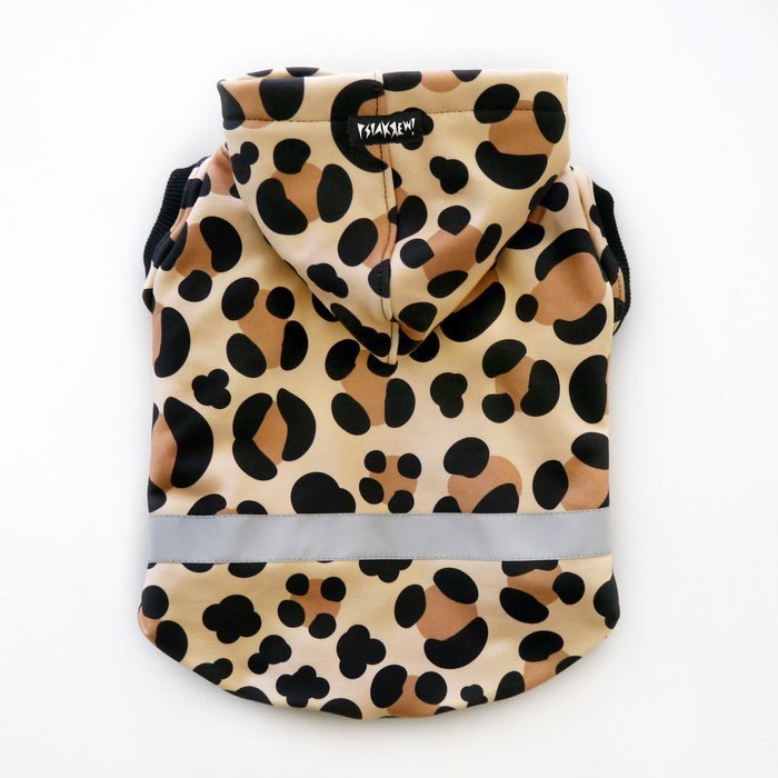 Bluza dla Psa z kapturem Leopard-XS